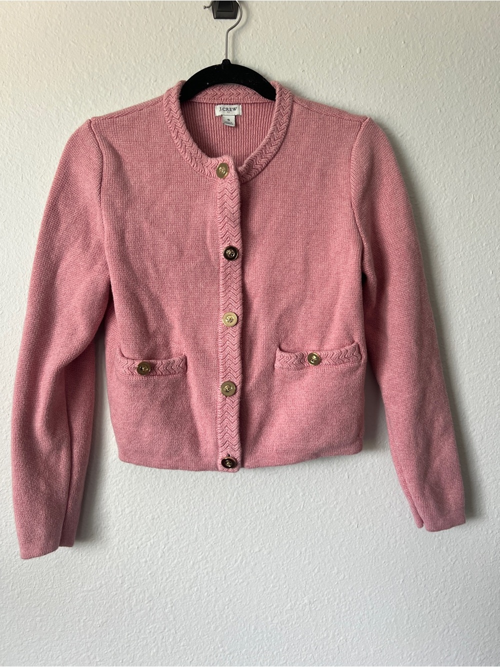 J. Crew Cotton Lady Jacket Cardigan Sweater - Picture 2 of 3